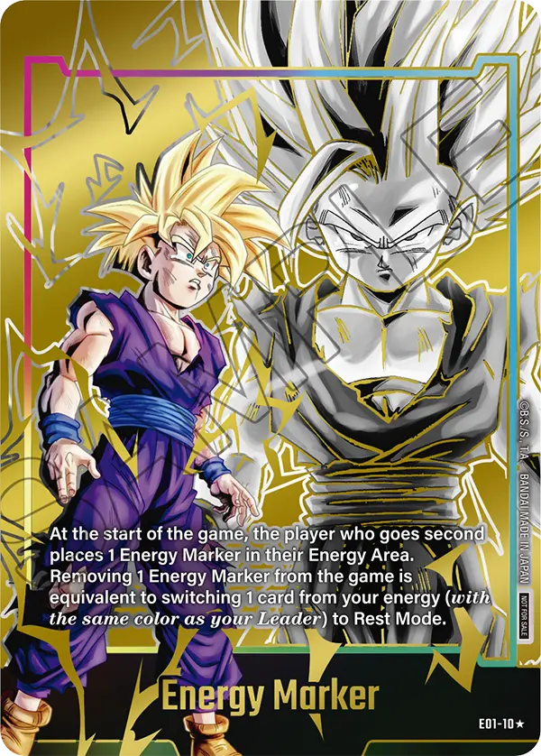 Energy Marker E01-10 Dragon Ball Fusion World card, Promo