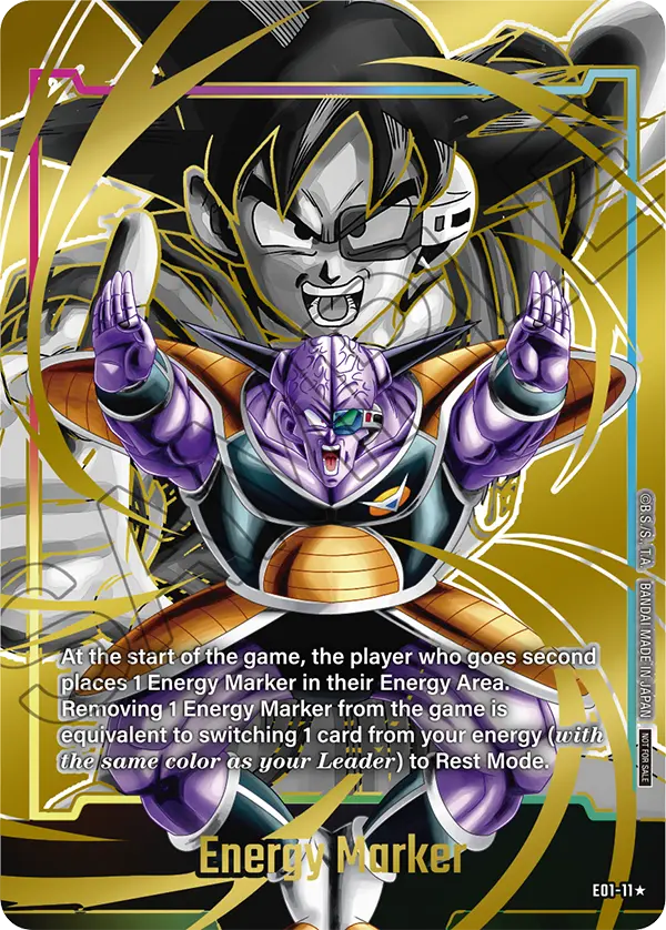 Energy Marker E01-11 Dragon Ball Fusion World card, Promo