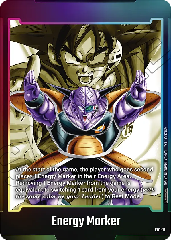 Energy Marker E01-11 Dragon Ball Fusion World card, Promo