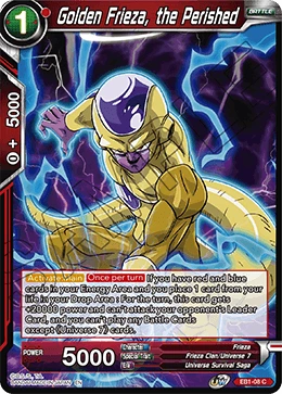 Golden Frieza, the Perished EB1-08 card