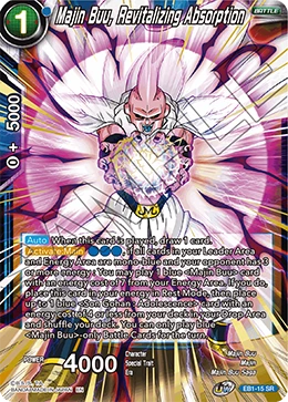 Majin Buu, Revitalizing Absorption EB1-15 Dragon Ball Masters card