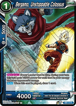 Bergamo, Unstoppable Colossus EB1-17 card
