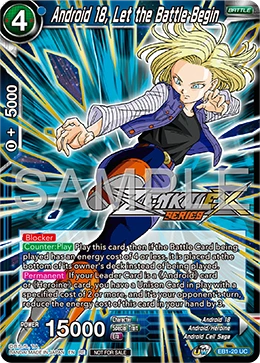 Android 18, Let the Battle Begin EB1-20_PR02