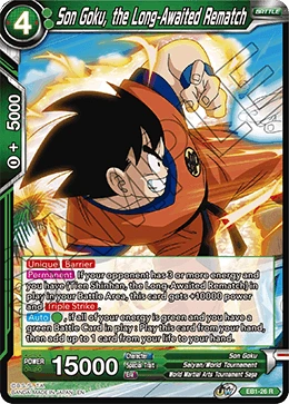 Son Goku, the Long-Awaited Rematch EB1-26 card