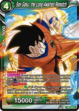 Son Goku, the Long-Awaited Rematch EB1-26_PR card