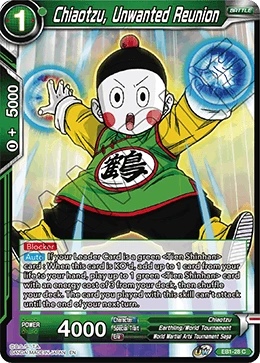 Chiaotzu, Unwanted Reunion EB1-28 card