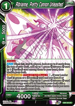 Ribrianne, Pretty Cannon Unleashed EB1-33 card