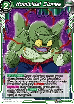 Homicidal Clones EB1-37 card
