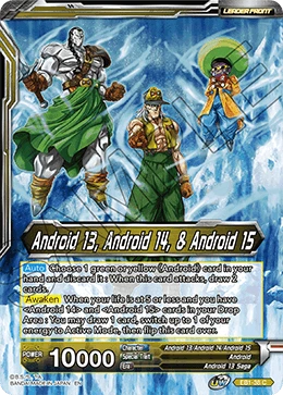 Android 13, Android 14, & Android 15 EB1-38 card