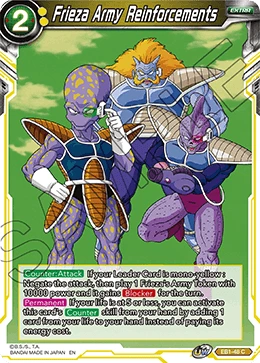 Frieza Army Reinforcements EB1-48 card