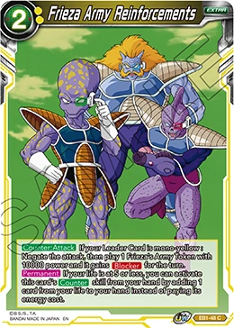 Frieza Army Reinforcements EB1-48_PR card