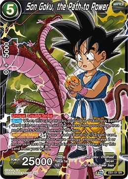 Son Goku, the Path to Power EB1-51 card
