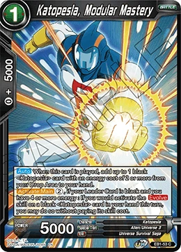Katopesla, Modular Mastery EB1-53 card