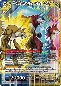 Trio De Dangers, Fierce Trinity EB1-60 card