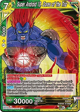 Super Android 13, Cores of the Trio EB1-65 card