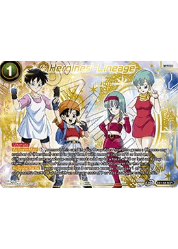 Heroines' Lineage EB1-68 card