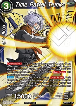 Time Patrol Trunks EX02-01_PR card