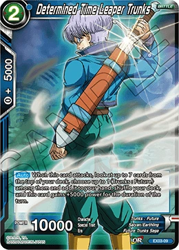Determined Time Leaper Trunks EX03-09 card