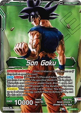 Son Goku EX03-13 Dragon Ball Masters card