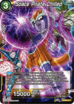Space Pirate Chilled EX03-21 card