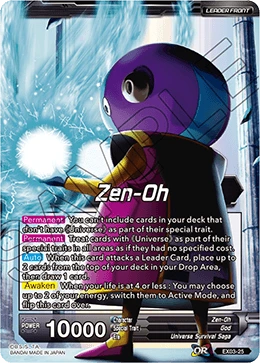 Zen-Oh EX03-25 card