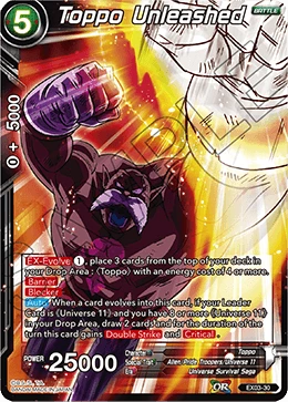 Toppo Unleashed EX03-30 card