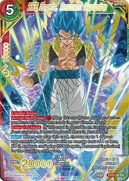 SSB Gogeta, Resonant Explosion EX04-03_PR card