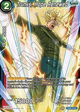 Trunks, Hope Renewed EX06-10 card