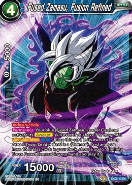 Fused Zamasu, Fusion Refined EX06-13 card