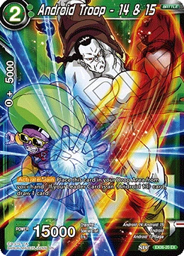 Android Troop - 14 & 15 EX06-20 card