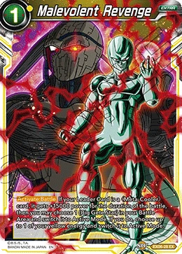 Malevolent Revenge EX06-28 card