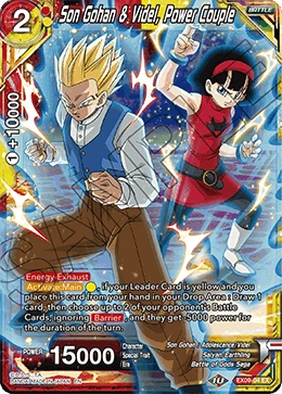 Son Gohan & Videl, Power Couple EX09-04 card