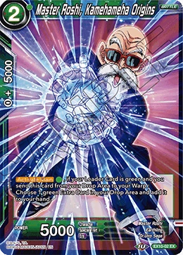 Master Roshi, Kamehameha Origins EX10-02 card