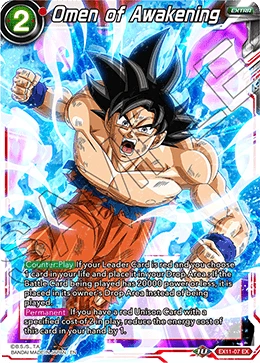Omen of Awakening EX11-07 card