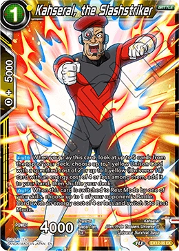 Kahseral, the Slashstriker EX12-06 card