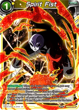 Spirit Fist EX12-07 card