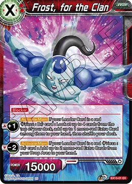 Frost, for the Clan EX13-01 card