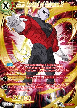 Jiren, Legend of Universe 11 EX13-02_PR card
