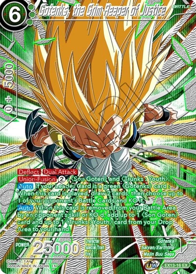 Gotenks, the Grim Reaper of Justice EX13-16_CSV3 card