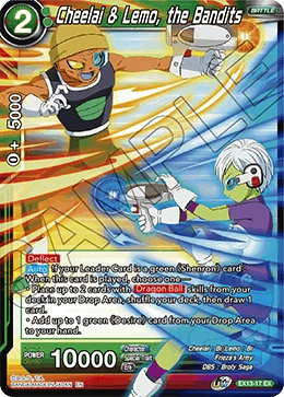Cheelai & Lemo, the Bandits EX13-17 card