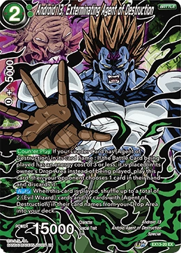 Android 13, Exterminating Agent of Destruction EX13-20 card