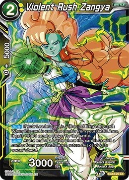 Violent Rush Zangya EX13-25 card