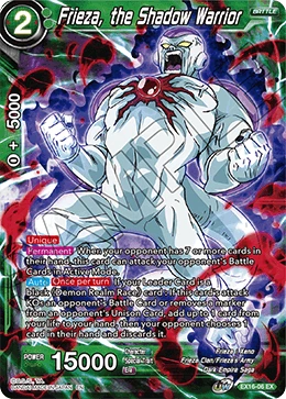 Frieza, the Shadow Warrior EX16-06 card