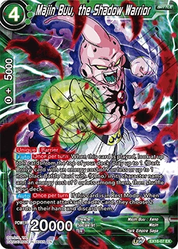 Majin Buu, the Shadow Warrior EX16-07 card