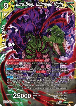 Lord Slug, Unbridled Might EX16-10 card