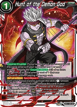 Hunt of the Demon God EX17-04 card