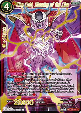 King Cold, Blessing of the Clan EX19-05 card
