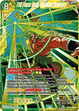 Full Power Broly, Impulsive Destroyer EX19-30 card