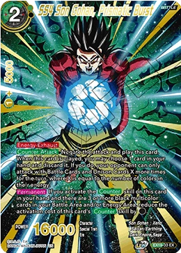 SS4 Son Gohan, Prismatic Burst EX19-33 card