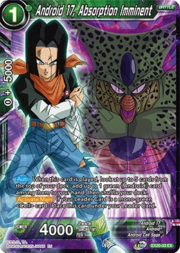 Android 17, Absorption Imminent EX20-03 card